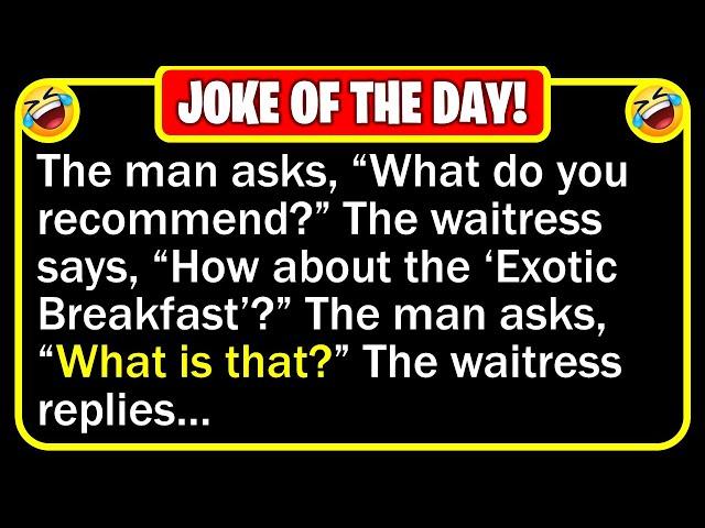  BEST JOKE OF THE DAY! - A man is walking along the street feeling hungry... | Funny Clean Jokes