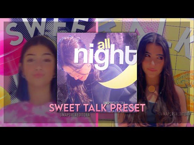 Sweet Talk preset for Alight Motion