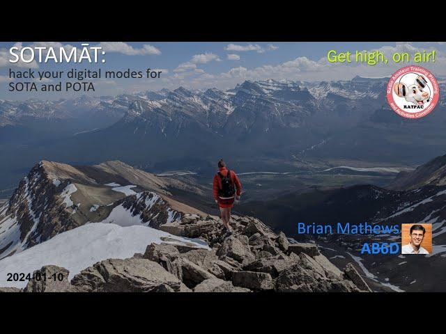 SOTAMĀT- Automation for a variety of SOTA & POTA Activities - 01/10/2024