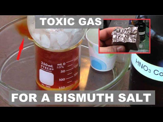 Making Bismuth Trioxide From Elemental Bismuth - ElementalMaker