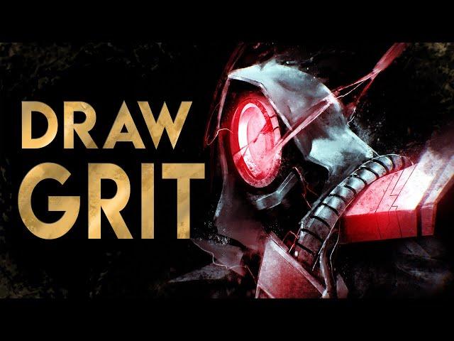 How I draw GRIT - My secret REVEALED!