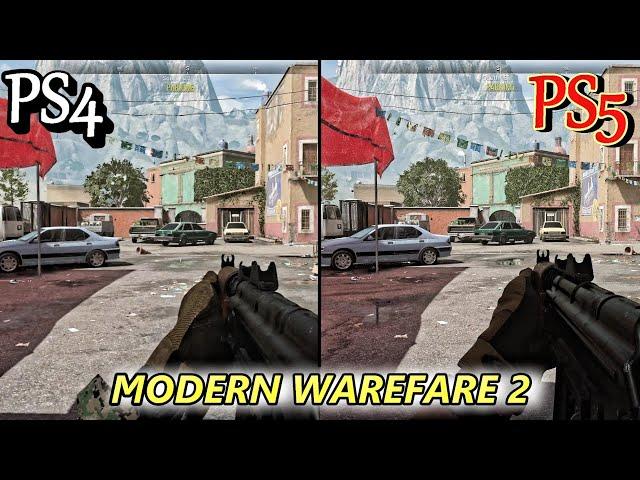Cod: Modern warefare 2 | PS4 vs PS5 | Multiplayer Graphics Comparison & Gameplay .