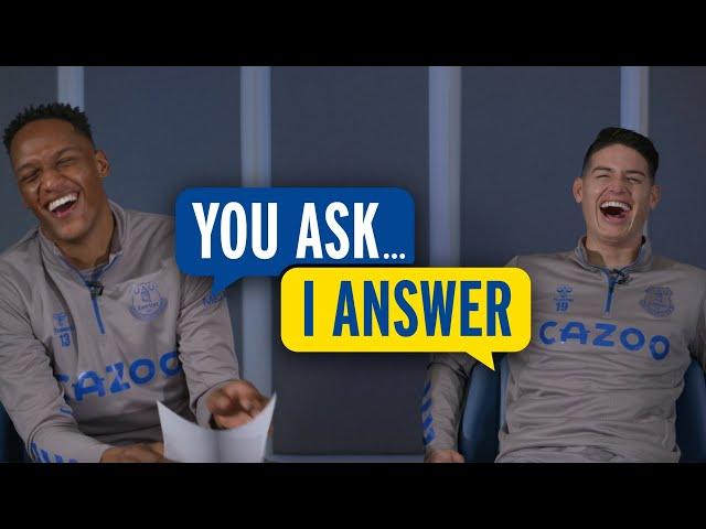 JAMES RODRIGUEZ + YERRY MINA: YOU ASK, I ANSWER! | COLOMBIA DUO TAKE ON RANDOM QUESTIONS