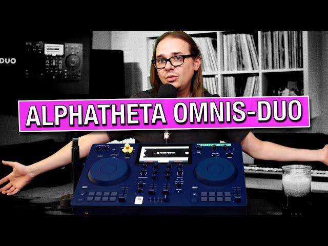 AlphaTheta Omnis-Duo: It's Blue! (Da Ba Dee) | Standalone DJ System Review