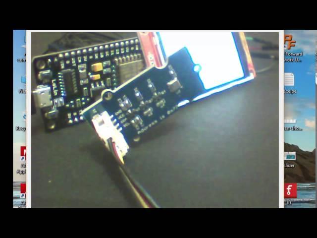 esp8266(Nodemcu) Widget using Barometric BMP180 sensor