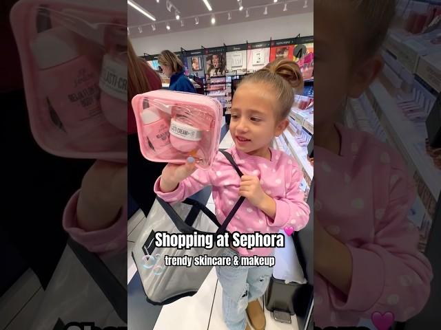 WE GO SHOPPING AT SEPHORA 🫧🩷 #skincare #makeup #viral