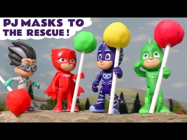 PJ Masks to the rescue - Toy stories for kids TT4U