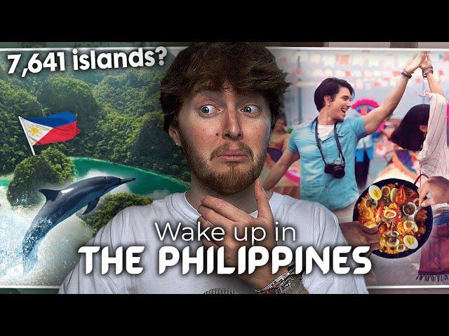 THIS PLACE IS CRAZY! (Wake Up in the Philippines - Filipino Tourism Ads | Reaction)