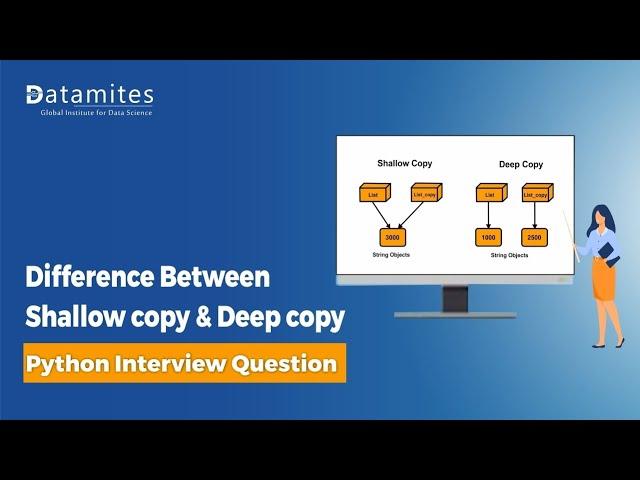 Shallow Copy and Deep copy in Python | Python Tutorials