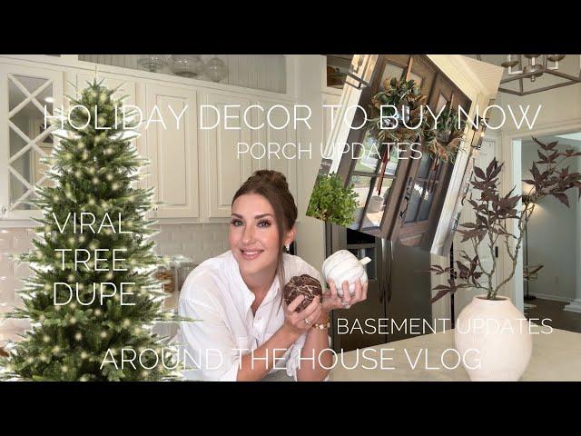 DECOR CHAT. NEW STUFF, VIRAL TWINKLE GARLAND & TREE DUPE, BASEMENT & PORCH UPDATES, WHAT TO BUY NOW