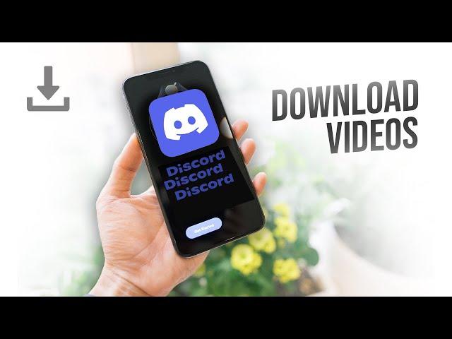 How to Save a Video from Discord on iPhone (tutorial)