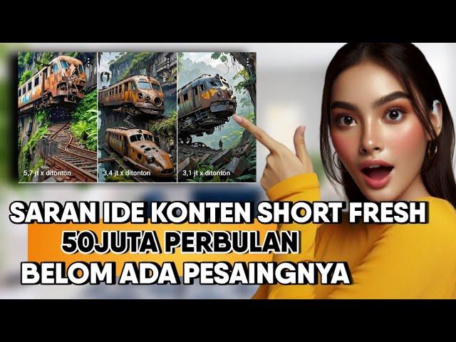 BELOM ADA PESAINGNYA‼️Ide Konten Fresh Buatnya Gampang Banget [Ide Konten Untuk Pemula]