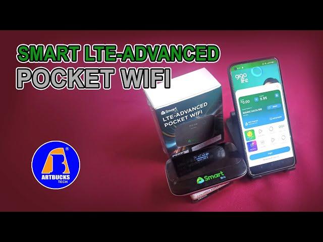 SMART LTE-ADVANCED POCKET WIFI with SMARTBRO UNBOXING & TESTING [ Tagalog ]