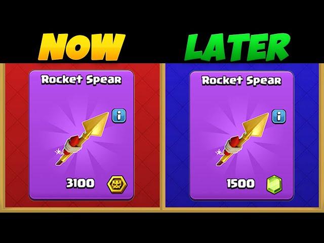 Buy Rocket Spear Now or Later? New Epic Equipment!