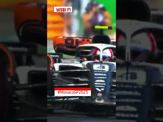 LANDO NORRIS 'KISS YOU TWICE ON THE WALL" MONACO QUALIFYING 2023