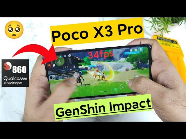 Poco X3 Pro Genshin Impact Gameplay Test In Snapdragon 860 