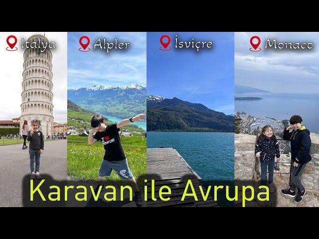 Hayatımın En Güzel Gezisi | Karavanla İsviçre, İtalya, Monaco, Lihtenştayn | Japonic