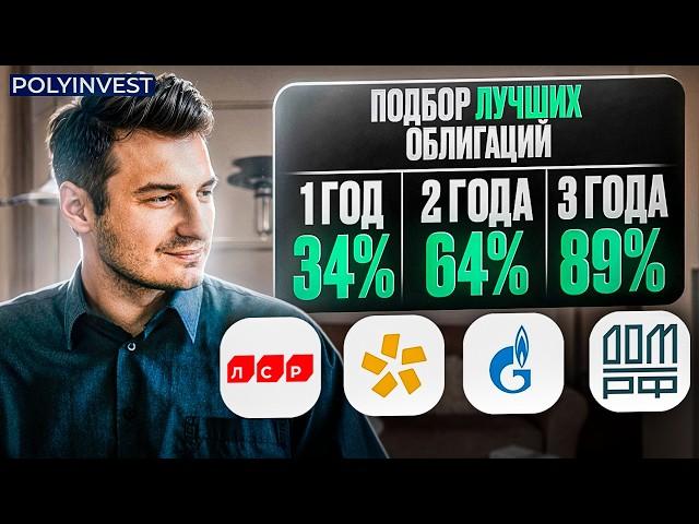 Гарантированная доходность за год 34% годовых. Проблемы и преимущества. Большая подборка облигации.