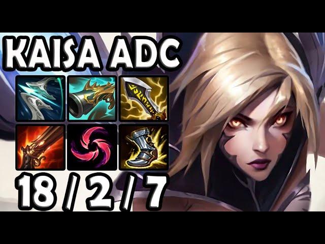 Kaisa vs Jinx [ PENTA KILL ] ADC - Korea Master Patch 11.5 