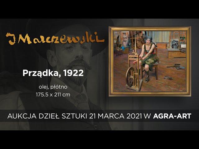 Prządka - arcydzieło J. Malczewskiego na aukcji Agra-Art: Opowieść o obrazie