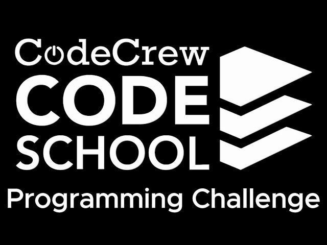 Code School Programming Challenge