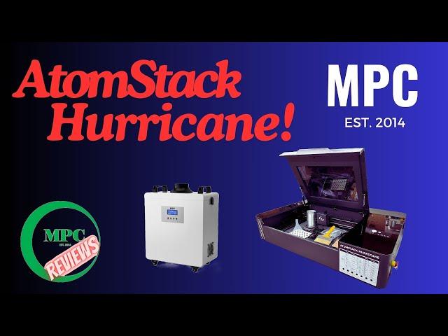 First Look at The AtomStack Hurricane CO2 LASER #AtomStack #LaserReview #co2laser