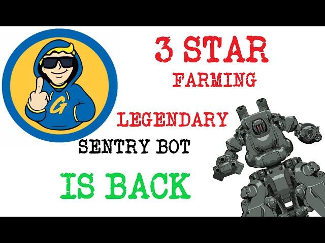 Fallout 76 - NEW 3  LEGENDARY FARMING! - Unlimited 3 enemies - New farming method