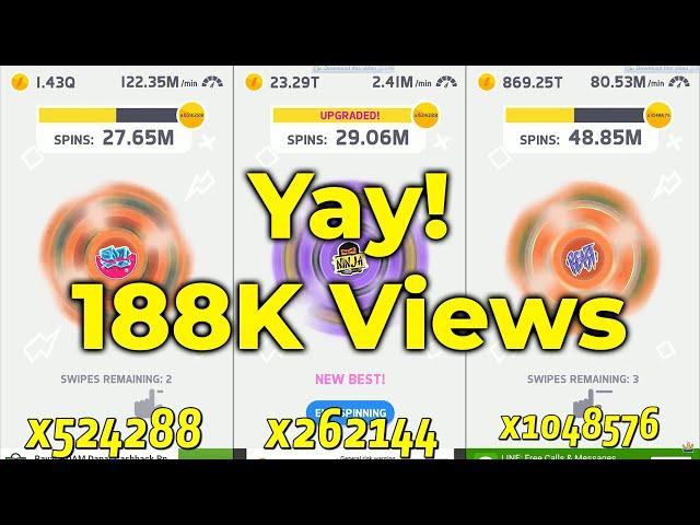 Ketchapp Fidget Spinner From x1 to World Record!!!