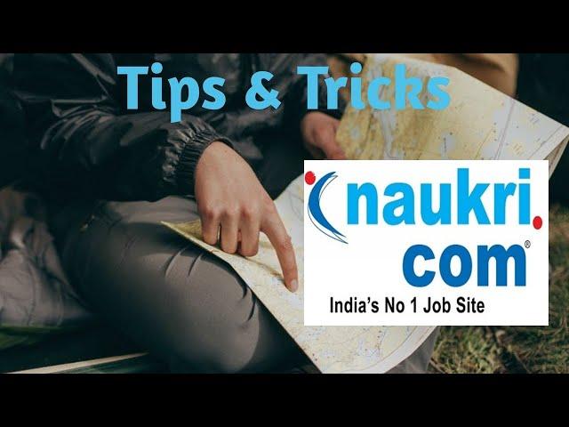 Tips & Tricks of Naukri.com  #jobs #naukri #sarkari naukri #sarkarinaukri