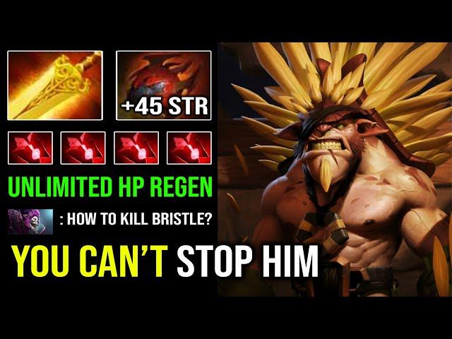 100% Unstoppable Bristleback 16Min Radiance AoE Nasal Goo +84K Total Damage Dealt Dota 2