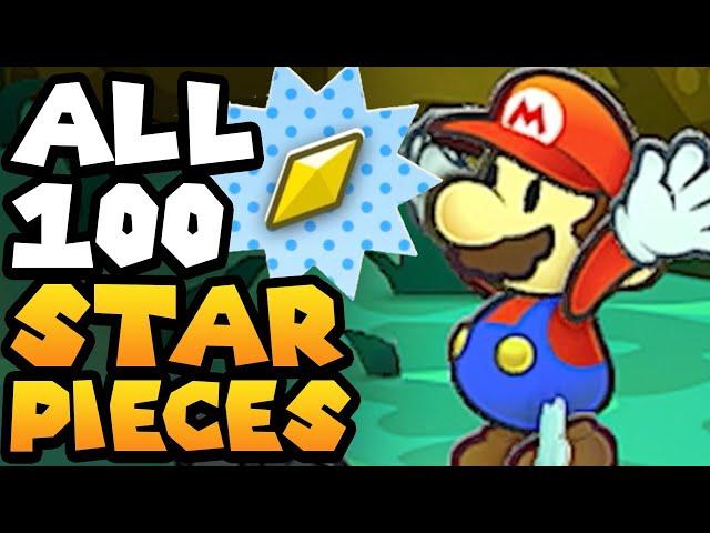 ALL 100 Star Piece Locations in Paper Mario: The Thousand-Year Door Remake