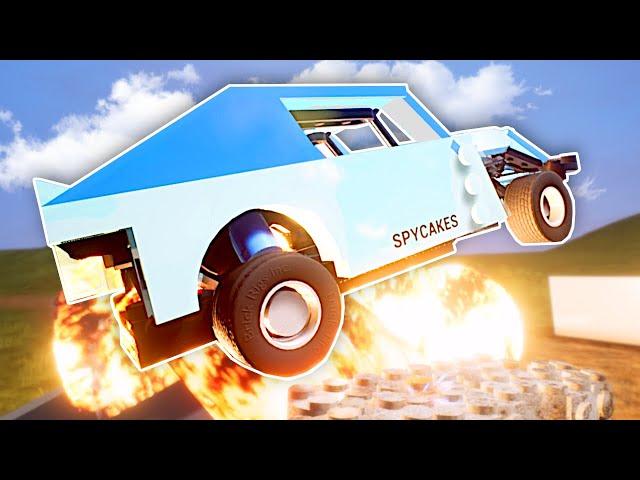 EXPLOSIVE DERBY ON FIGURE 8! - Brick Rigs Multiplayer Gameplay