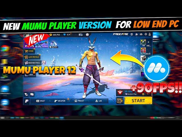 New Mumu Player 12 - Best Free Fire Emulator for Low-End PC (Lite Version)