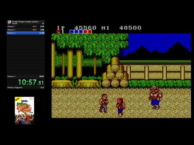 Double Dragon - Master System practice