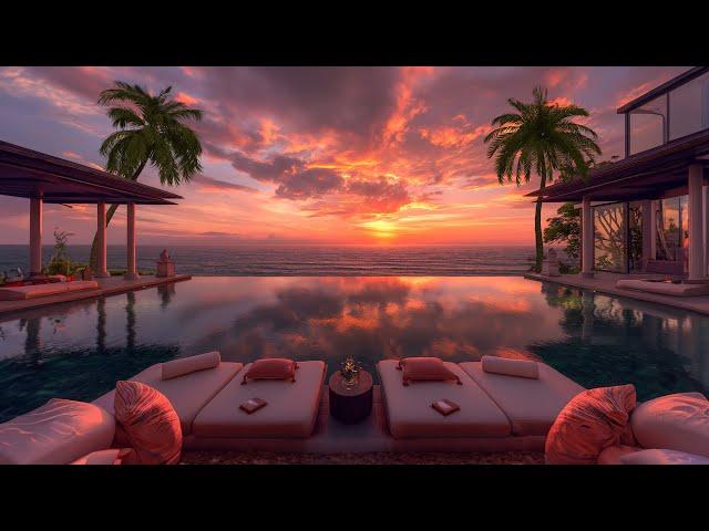 Soft Jazz Music with Relaxing Wave Sounds for a New Day - Seaside Tranquility with Bossa Nova Jazz