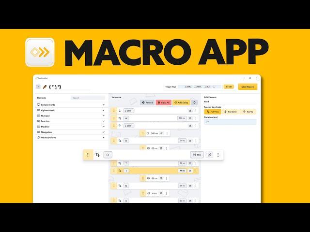 Wootomation | Getting started with Macros