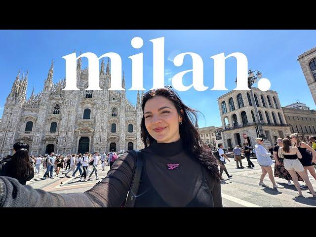 girls trip to MILAN | thrifting, best flea markets, exploring the city