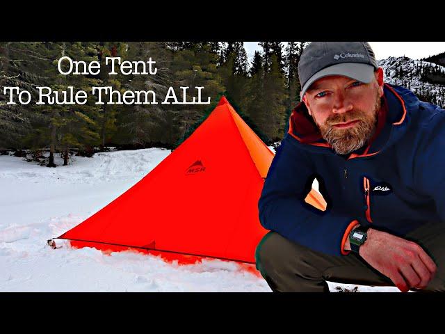 The most versatile tent for backpacking and lightweight winter camping