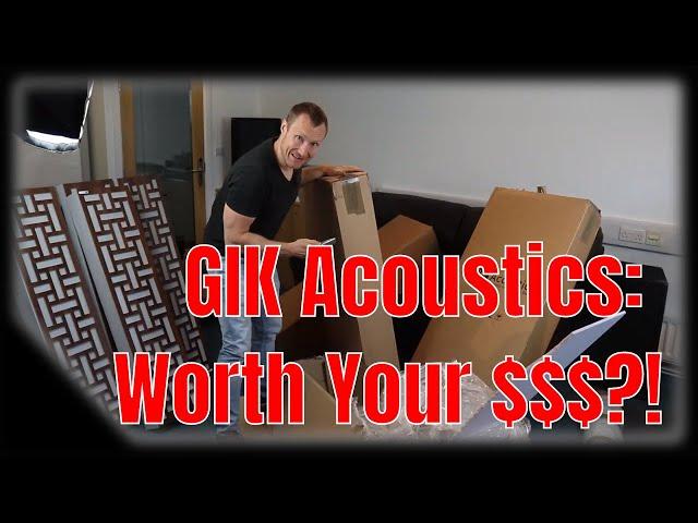 GIK Acoustics | Acoustic Panels & Diffuser Unboxing + Review