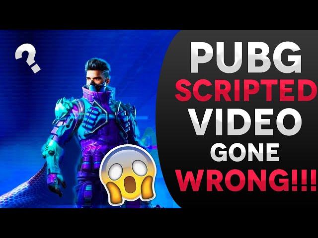 PUBG Scripted VIDEO GONE WRONG #shorts