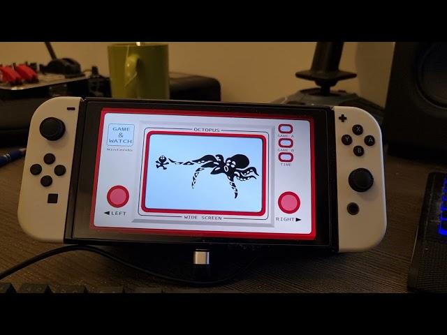 Developping game Octopus in Fuze 4 for Nintendo Switch