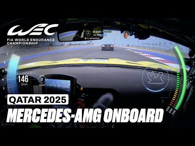 Mercedes-AMG LMGT3 First-Ever Onboard In WEC  I 2025 Qatar 1812 KM I FIA WEC