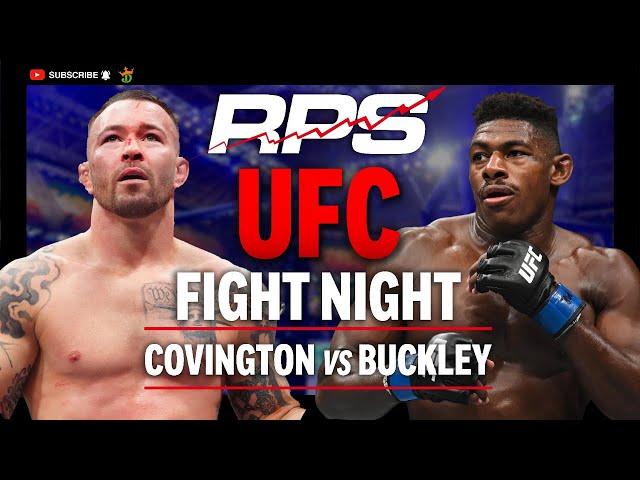 MMA DFS & Bets | COVINGTON vs BUCKLEY | 12/14 - UFC Fight Night