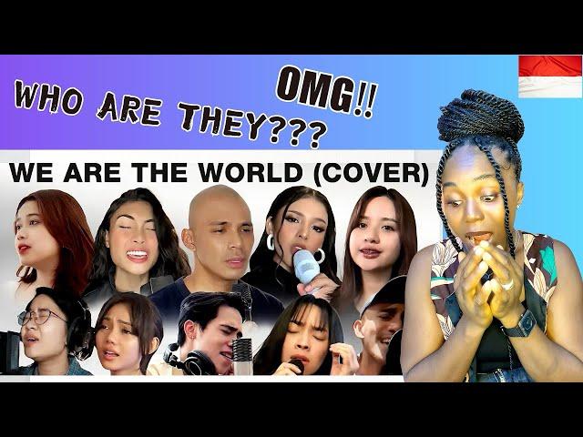 HOW ARE THEY SO GOOD?? Reaction To Indonesia’s Various Artists | We Are The World (COVER)