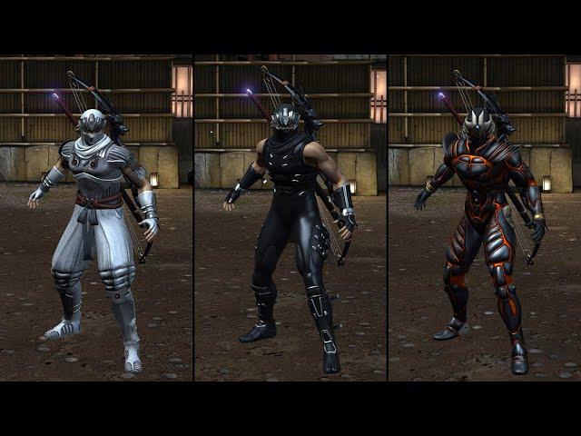 【Ninja Gaiden Sigma 2】All Characters | All Costumes Showcase