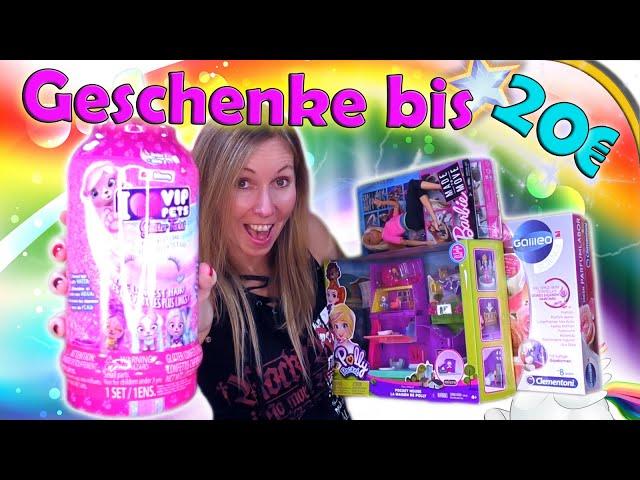 Weihnachten kommt! Geschenke für Mädchen unter 20 €  Geschenkideen für Kinder  Unboxing deutsch