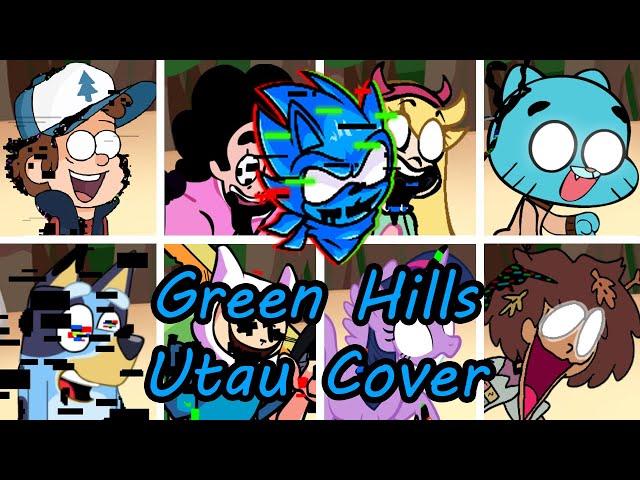 Green Hills  but Every Turn a Different Character Sings (FNF Green Hills but) - [UTAU Cover]