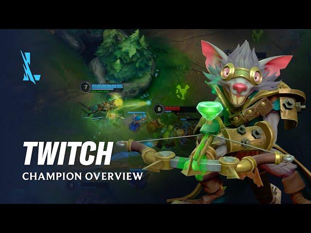 Twitch Champion Overview | Gameplay - League of Legends: Wild Rift