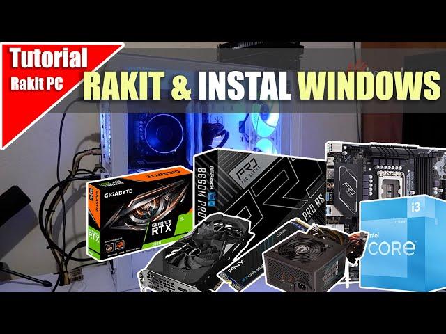 Belajar Rakit PC Gaming Pemula! Dari Bahan, Rakit sampai Instal WIndows