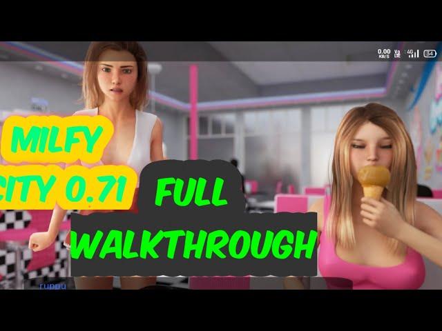 Milfy city 0.71b full walkthrough #Milfycity #GAMINGHUBHUB